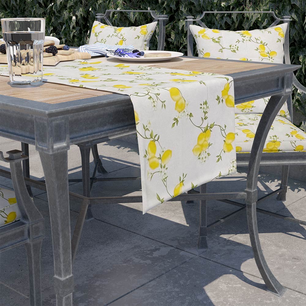 AmaCasa - Runner Non Tessuto Giallo Sole, Ideale per Fiori